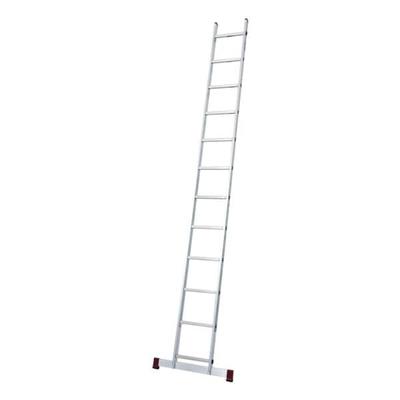 Krause Sprossen-Anlegeleiter »CORDA« 12 Sprossen grau, 70x310 cm