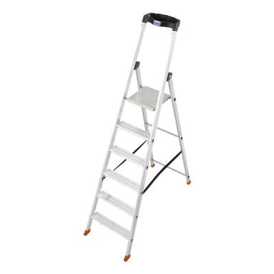 Krause Stehleiter »MONTO Solido« 6 Stufen silber, 210 cm