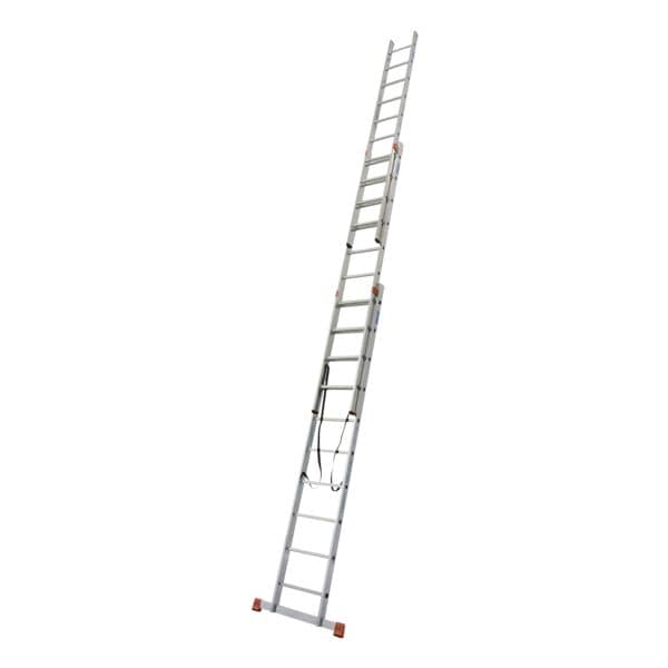Krause Vielzweckleiter »MONTO Tribilo« 3x 10 Sprossen silber, 300 cm Image