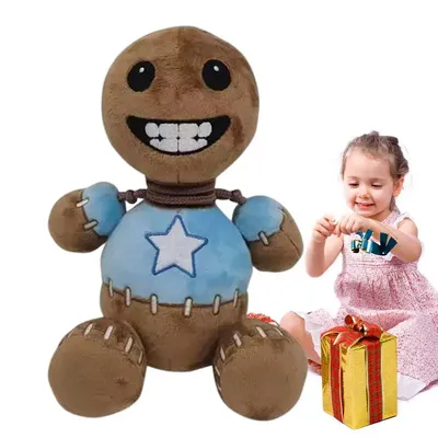 30cm Kick The Buddy Plush Plush Toy Cute Cartoon Game Stuffed Animals Soft Toys Peripheral Dolls