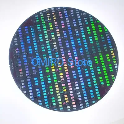 12 Inch Silicon Wafer 6 8 inch Wafer Silicon Integrated Circuit CPU Chip Technology Sense IC Gift