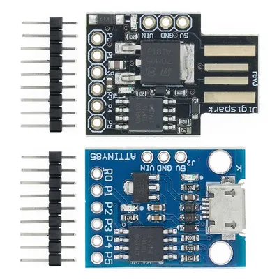 Blue Black TINY85 Digispark Kickstarter Micro Development Board ATTINY85 module for Arduino IIC I2C