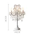 Table Lamp Desk Lamp Light with Plug Crystal Table Lamp Living Vertical Candlestick Table Lamp Retro Butterfly Bedroom Wrought Iron Bedside Lamp Indoor Lighting Table Desk Reading Lamps