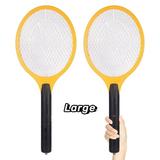 2Pack Electric 3000 Volt Fly Swatter Handheld Bug Zapper Racket for Indoor/Outdoor - Instant Bug & Mosquito Killer