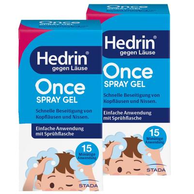 Hedrin Once Spray Gel Doppelpack 2x60 ml Image
