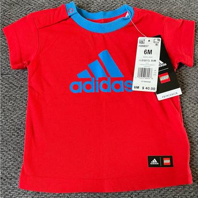 Adidas Shirts & Tops | Nwt Baby Boy Shirt | Color: Blue/Red | Size: 6mb