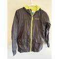 Columbia Jackets & Coats | Columbia Rain Jacket Medium Gray Womens Full Zip Waterproof Nylon Pockets | Color: Gray | Size: M