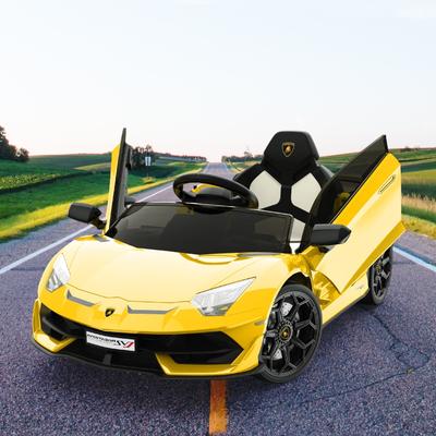 Ride On Car for Kids 12V Lamborghini Licensed Sports Car with Control