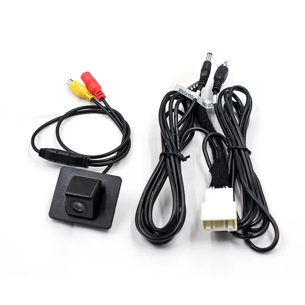 Parkplatz Auto Rückansicht Reverse Kamera Sets Für Mazda 3 Mazda3 Axela BM Limousine 2014 ~ 2018 RCA Original bildschirm Kompatibel Image