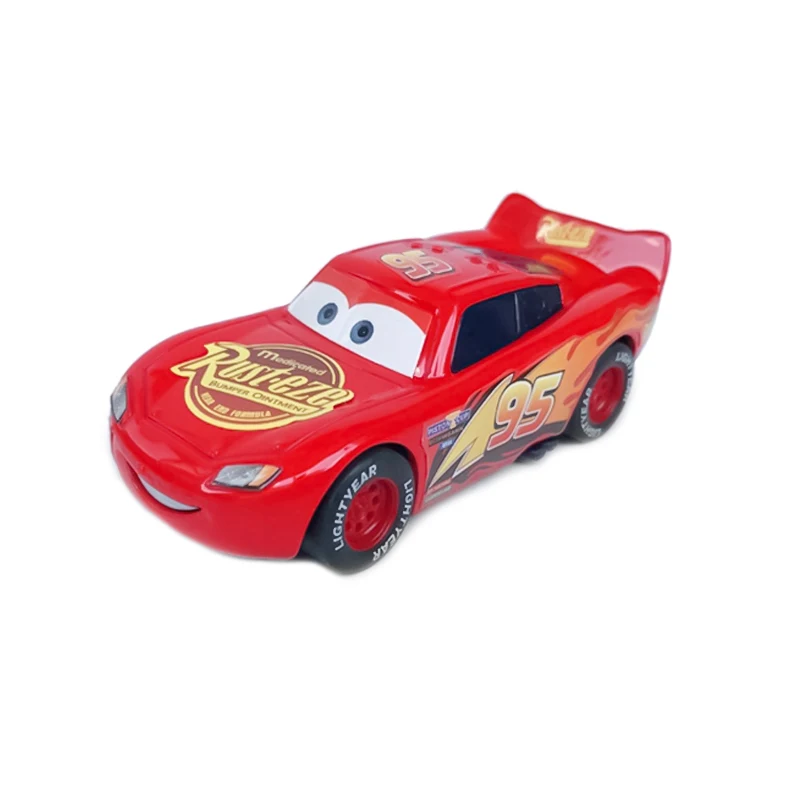 1:55 Disney Pixar Autos 3 2 Metall Druckguss Auto Spielzeug Blitz McQueen Jackson Sturm 95-3 Generation rot McQueen Modell Junge Geschenk Spielzeug Image