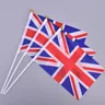 10pcs 21*14cm England National flagge UK fliegende Flagge Großbritannien Großbritannien Banner mit