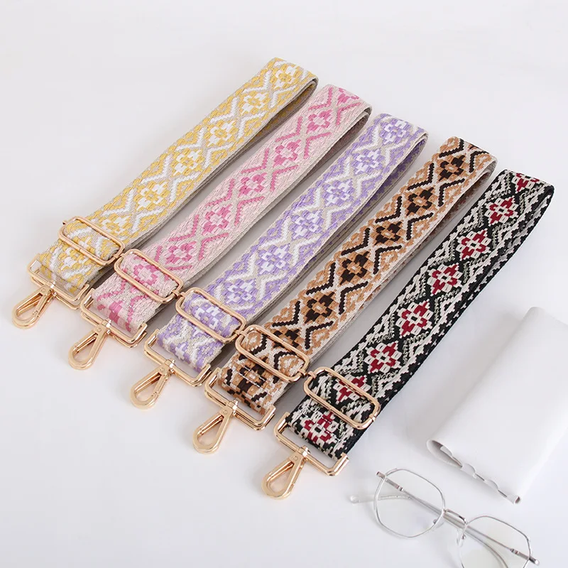 5CM mode broder femmes sac accessoires sac sangle haute qualité sac à bandoulière sangle remplacement réglable amovible sac sangle
