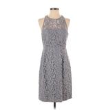 J.Crew Casual Dress Halter Sleeveless: Gray Dresses - Women's Size 6