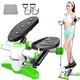 LJHHJLJH Stepper,Steppers for Exercise, Exercise Step Machine with Display Machine Fitness Aerobic Home Gym Equipment for Beginners and Advanced Users, Mini Aerobic Stepper