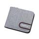 JIAQIWENCHUANG Men's Short Wallet Zipper Wallet Canvas Small Wallet Multifunctional Wallet Men Coin Purse Ideal for Travel (Color : A)