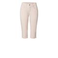 Mac Capri-Jeans Damen ivory PPT, Gr. 44-17, Capri Jeans für stilvolle Sommerlooks