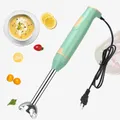 Frullatore a immersione Smerigliatrice elettrica per verdure per alimenti Frullatore a immersione per frullati Salse Zuppe per alimenti per bambini