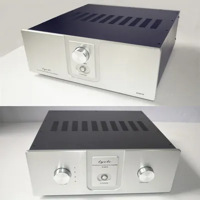 KYYSLB 320*120*328/388MM A3212 Verstärker Chassis DIY Box Gehäuse Front Chassis Montage Verstärker Fall mit RCA Terminal Image