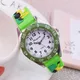 Hello baby – montre à quartz étanche pour enfants horloge de sport motif dessin animé pour filles