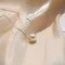 Collier court pendentif perle blanche pour femme bijoux de mariage accessoires pour femme mode