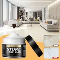 Polissage de marbre pour l'entretien de la pierre avertissement soin de la pierre vitrage de sol