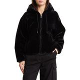 Eaton Bunny Quilted Faux Fur Reversible Jacket