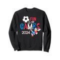 Disney Donald Duck Sports Football Soccer Fun & Games 2024 Sweatshirt