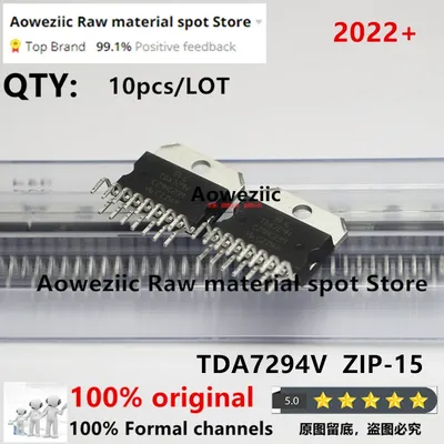 Aoweziic 2022+ 10pcs/LOT 100% New Imported Original TDA7294V TDA7294 ZIP-15 Linear Audio