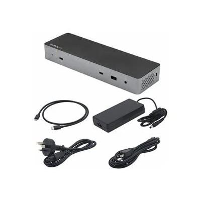 StarTech.com Thunderbolt 3 and USB-C Dual Monitor DP 1.4/HDMI 2.0 Dock