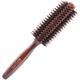 Wooden Round Hair Brush Natural Boar Bristle Hairbrush Anti Static Hairbrush for Hair Styling, Drying, Curling, Adding Hair Volume and Shine