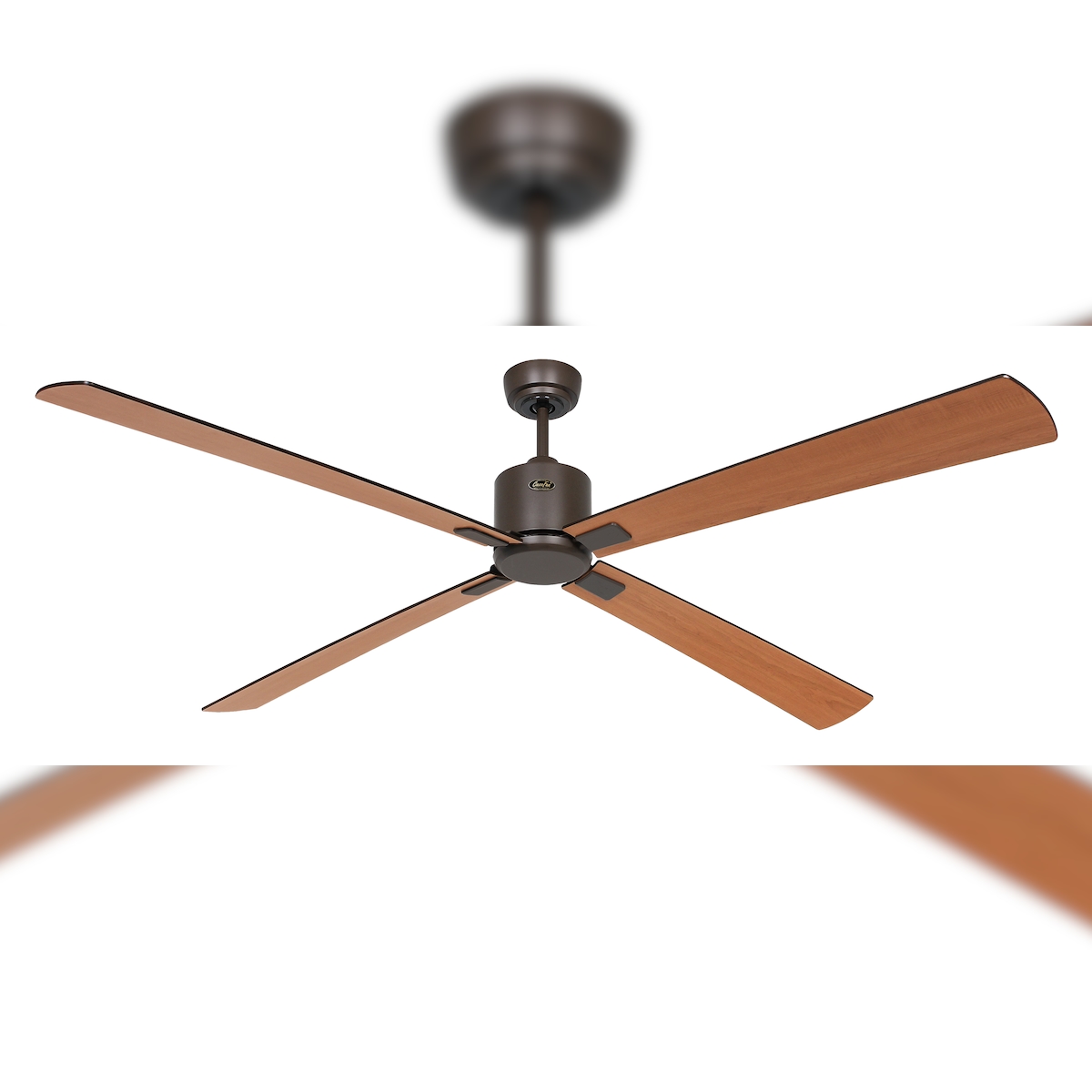 Casafan Deckenventilator Eco Neo III 180 BZ Schwarz / Teak 180 Image