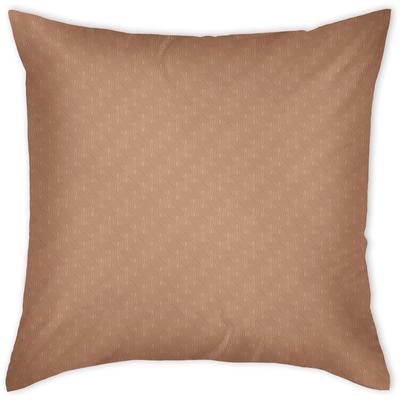 Kissenbezug CURT BAUER "Alva", orange (terra), B:80cm L:80cm, Mako-Brokat-Damast, Baumwolle, Kissenbezüge Image
