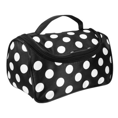 Portable Travel Makeup Bag Cosmetic Organizer with Mirror