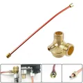 Valvola di ritegno per compressore d'aria a 3 porte con tubo di scarico per compressore d'aria da 400mm accessori per compressore d'aria con filettatura da 20/16/10mm