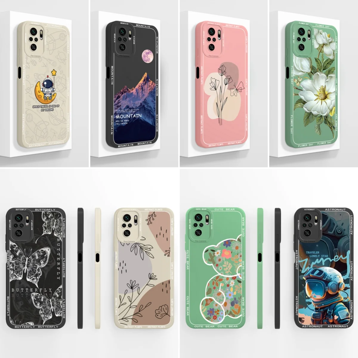 Fall Für POCO M5S Volle Abdeckung Mode Funda Weiche Flüssigkeit Silikon Stoßfest Zurück Abdeckung Für Xiaomi Poco M5 S POCOM5S Protektoren Image