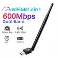 600 MBit/s USB-WLAN-Adapter Bluetooth 3. 0 Wi-Fi-Netzwerk karten antenne 4 2g 5GHz