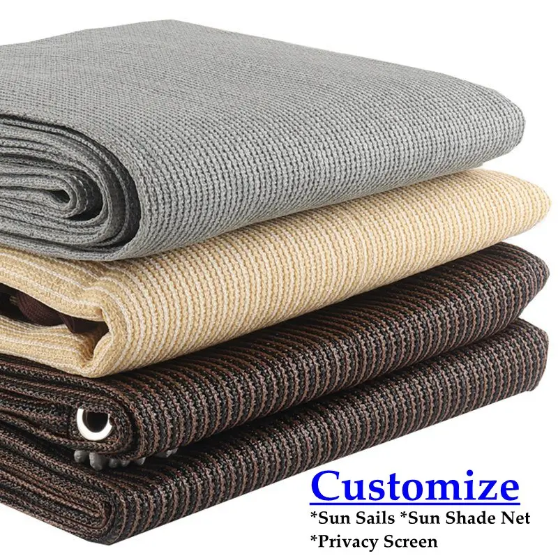 Kontaktieren Sie uns, um die Größe anpassen. Verdicktes HDPE-Gewebe, Anti-UV-Überdachung, Sonnenschutznetz, Balkon, Sicherheit, Privatsphäre, Bildschirm, Gartenzaunnetz