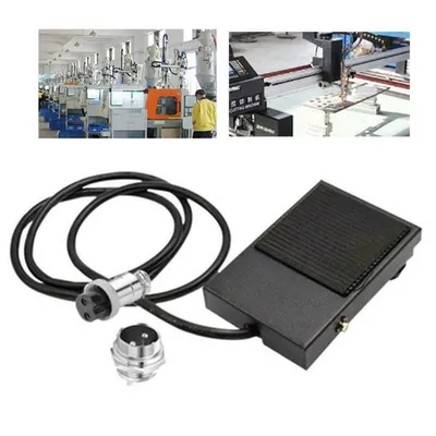 2-pin/3-pin Foot Pedal For TIG Cutting Welder Spot Weldding Machine Anti-skid Equipment Parts High