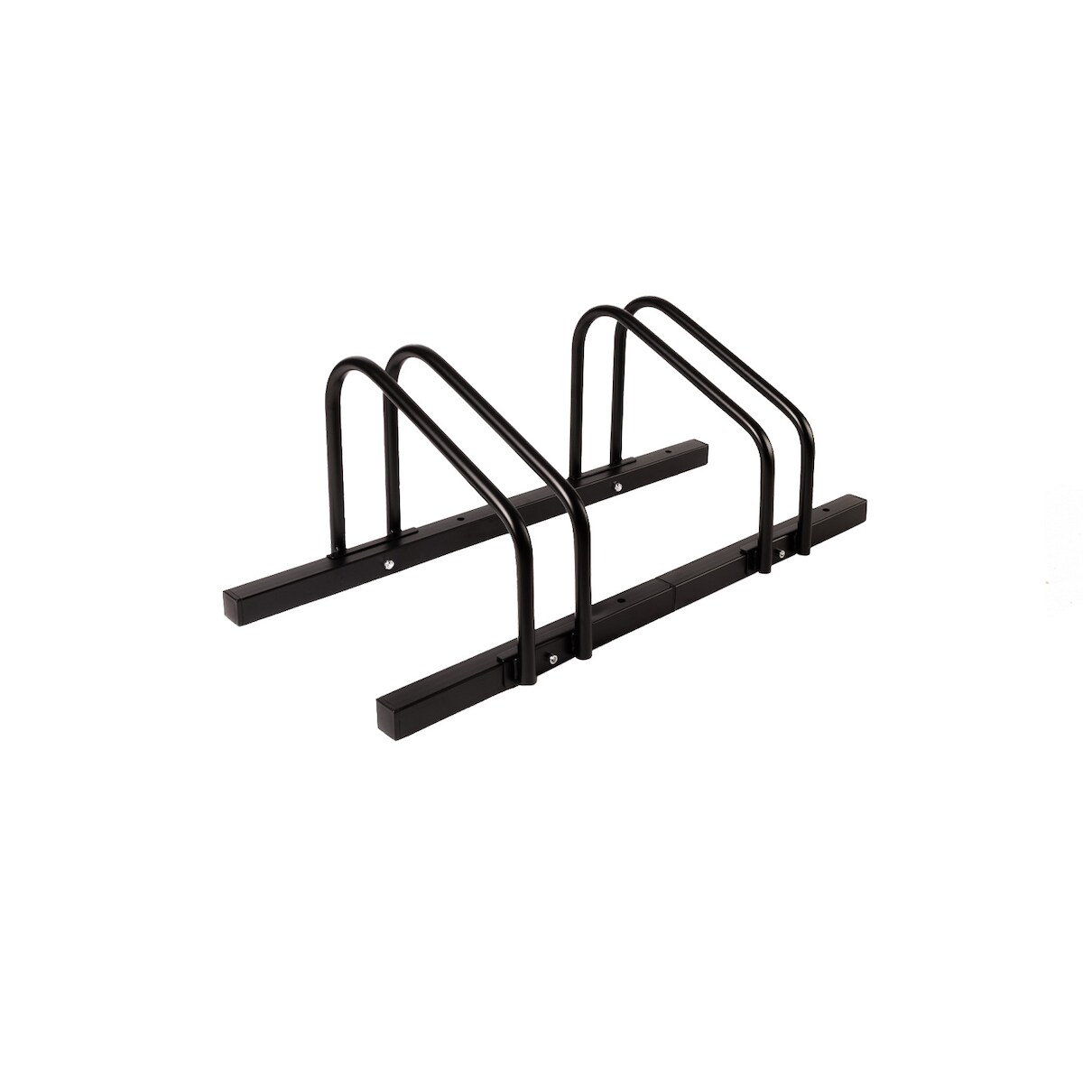 KARAT Fahrradständer Linus - Schwarz - Zur Boden- oder Wandmontage // für 2 Fahrräder Image