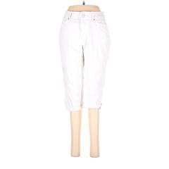 Gloria Vanderbilt Jeans - High Rise: White Bottoms - Women's Size 6