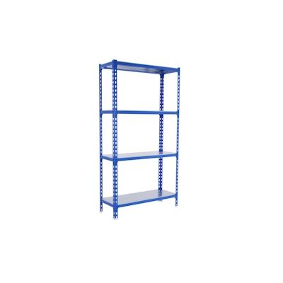 SimonRack Simonclick schraubenloses Metallregal 4 Böden. Farbe Blau/Galva 1500x1100x500 mm Image