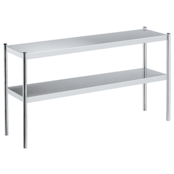 Metallische arbeitsplatzregal 2 regale - 1700x350x700 mm - 15010300 Eurast Image