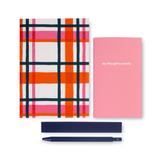 Kate Spade Office | Kate Spade New York Jotter Pouch, Spring Plaid | Color: Blue/Red | Size: Os