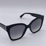 Gucci Accessories | Brandnew Gucci Gg0459s 001 Black/Gold/Grey Women Sunglasses | Color: Black/Gray | Size: Os