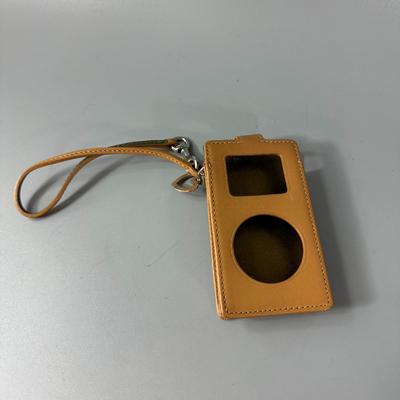 Coach Cell Phones & Accessories | Vintage Coach British Tan Leather Mini Ipod Case | Color: Silver/Tan | Size: Approx. 2.25'' W X 4'' H X 0.75'' D