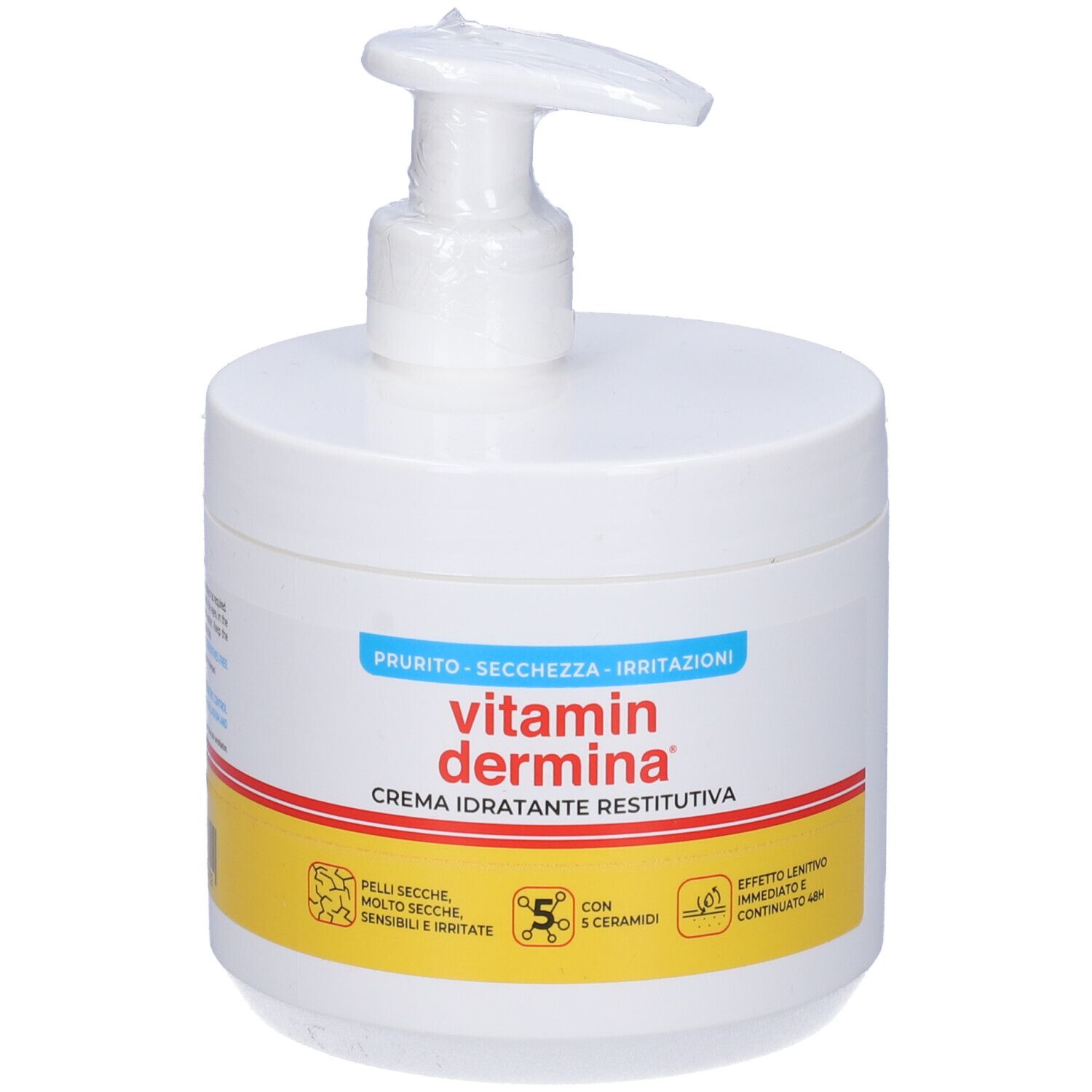 Ganassini Vitamin Dermina Crema Idratante Restitutiva 400 ml
