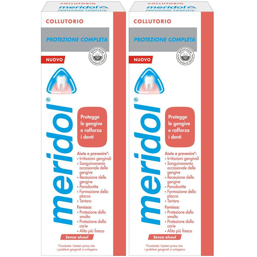 Meridol® Collutorio Protezione Completa per Gengive Sanguinanti 2x400