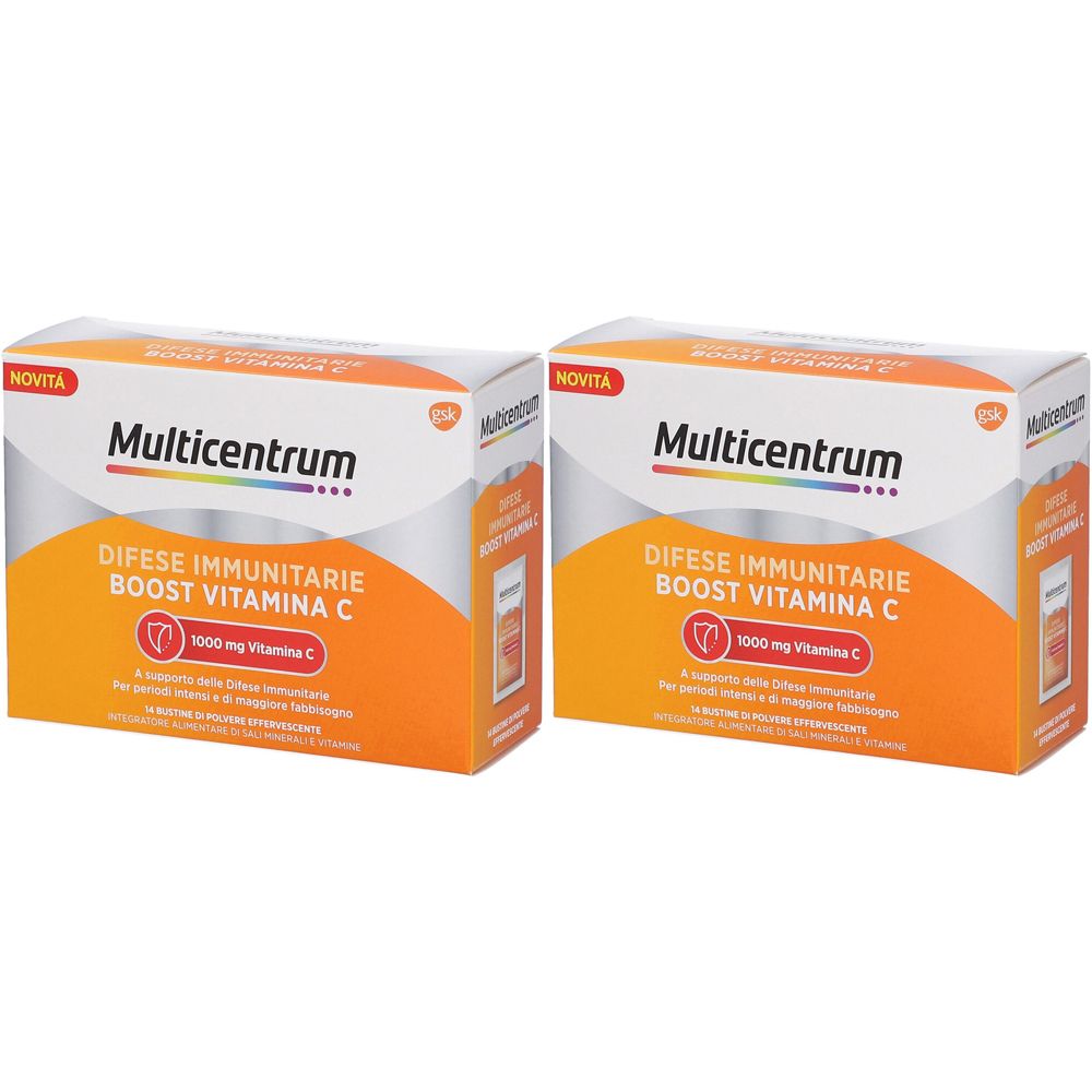 Multicentrum Difese Integratore Supporto Immunitarie 2x98 g Polvere pe