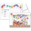 Kids Birthday Party Invitations - 25 Kids Party Invites & Envelopes (Animals)
