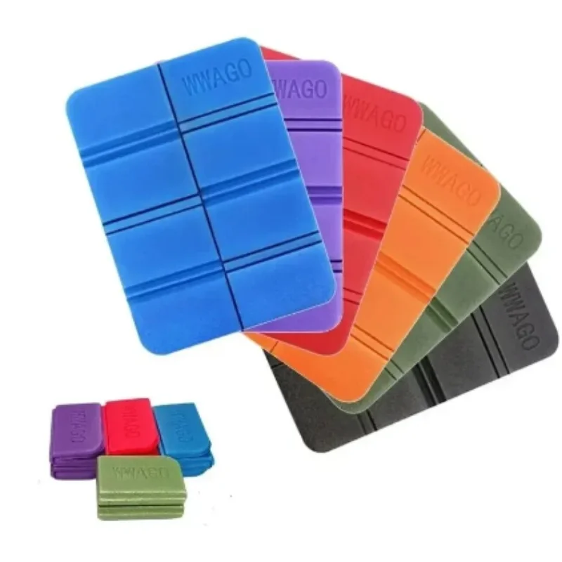 Im Freien Wandern Reisen Angeln Sitzkissen Faltschaum Tragbare ultraleichte Campingmatte 4-Farben Picknickmatte Feuchtigkeitsbeständige Unterlage Image
